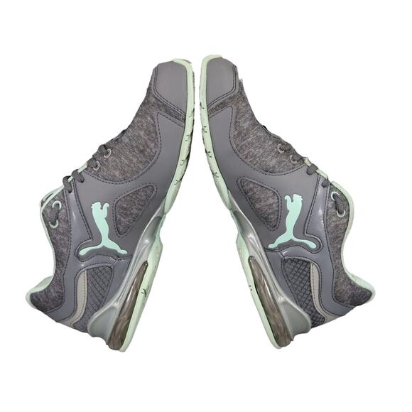 Puma Shoes Womens 9 Athletic Cell Sneakers Trainers Running Active Comfort Grey - Picture 9 of 13